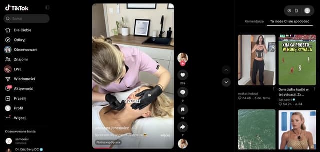 Publikacja twórcy Adrianna Juncewicz dla ORLEN Paczka (TikTok)