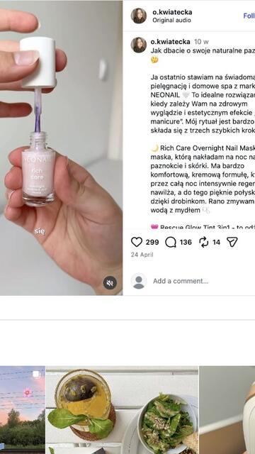 Ola Kwiatecka for NEONAIL (Instagram)