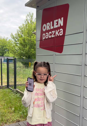 Sylwia for ORLEN Paczka (TikTok)